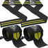 Wrist Wraps + Lifting Straps Bundle (2 Pairs) for Weightlifting, Gym, Powerlifting, Bodybuilding - Support for Men/Women