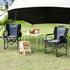 400 lbs, (1 GarveeLife Oversized Directors Camping Chair, Portable Folding Chair for Adults Support Heavy Duty Lawn