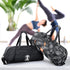 Yoga Mat Bag, 8-Pocket Gym Bag Fits 1/2" Thick Mat & Blocks, Detachable Straps, Large Tote for Women, Men
