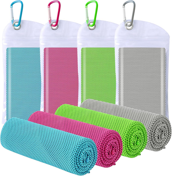 Generic Cooling Towels for Neck and Face - Soft Breathable Chilly Towel, Sweat