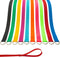 Slip Lead Dog Leash - 10 pcs Colorful 6 FT Short Leashes with O-Ring for Small Large Dogs, Cats, Training
