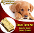 Mythrojan Brass and Steel Pet Training Clicker, Puppy Dog Training Cricket Clicker with U.S. Engraved Military Gear