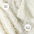 PetAmi Waterproof Dog Blanket 29x40 Cream Beige, Calming Fleece Cat Blanket, Washable Sherpa Faux Fur Throw