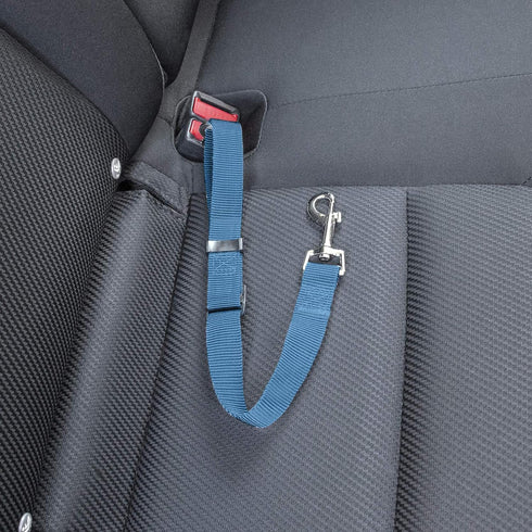 Furhaven Adjustable Pet Seat Belt for Cars, Lagoon Blue, One Size