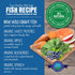 Freeze Dried Dog Food, Fish Medley Recipe, All Natural Raw Dog Food, 14oz Bag, Made in USA