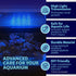 Clear Mesh Netting Material 4'x5', Plastic Mesh Screen for Fish Aquarium Top Cover, Aquarium Mesh Screen