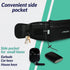 Fitletic - Ultimate II Running Pouch with Gels, Runners Pouch, Running Waist Belt with Gel Loops, Exterior Pocket