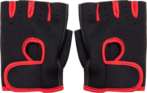 Mind Reader Workout Glove Set, Open Finger, Wrist Support for Men and