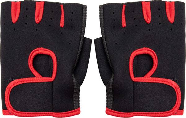 Mind Reader Workout Glove Set, Open Finger, Wrist Support for Men and