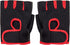 Mind Reader Workout Glove Set, Open Finger, Wrist Support for Men and