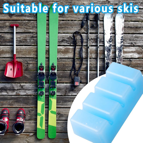 Snowboard and Ski Wax - 1.3 LB Universal Snow Block Wax for Ski and Snowboard Racing Protection