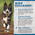 Best Bully Sticks Peanut Butter Beef Cheek Dog Treats - 4-Pack, Natural Collagen Chews