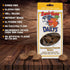 Sams Yams Sweet Potato Dog Treats: Healthy Vegan Chews for Large, Medium, or Small Breed Dogs, 7oz