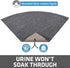 Drymate Corner Cat Litter Trapping Mat (Ridged Design), Waterproof and Machine Washable, Soft on Kitty Paws