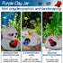 Aquarium Decorations Cave Fish Tank Accessories, Rock Decor for Shrimp Cichlid Hiding Breeding Small Fish Bowl Hideout