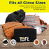 TOFL Baseball Glove Wrap | Premium Elastic Band for Perfect Glove Shape, Break-in & Maintenance | Shape Locker for Men’s & Women’s Softball, Adult & Youth Baseball Mitts, Fits Big & Small Sizes by TOFL