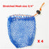 KUFA 4pcs (380D/15,Stretched 3/4"; BAG-1x4) Sports Crab Bait Bag Combo mesh Size