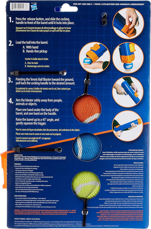 Nerf Dog Tennis Ball Blaster for Small Dogs and Puppies