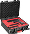 TSA Approved Gun Case, Hard Shell Waterproof & Foam Shock Proof, 11”*9.4”*4.5” Travel Case for 9mm Pistol