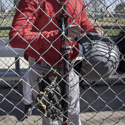 PowerNet Corbin Carroll Dugout Bundle | Baseball Softball Bat Fence Rack & Gear Hanger