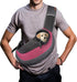 FDJASGY Pet Sling Carrier for Small Dogs Cats, Breathable Mesh Hand Free Puppy Backpack with Adjustable Strap and Pouch