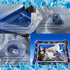 HZYICH 59'59 Upgraded Thickened Cat and Dog Water Play Mat with PVC Scratch protrctor Last for at Least mins