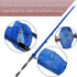 Fishing Rod Cover - 4 Pack Rod Sleeve Socks with Lanyard for Fly, Spinning, Casting, and Sea Fishing