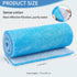 Aquarium Filter Sponge Fish Tank Pond Filter Media Filters Pad for Fish Tank,Filter Freshwater, Saltwater Aquariums, Reusable Fish Pond Filter Material,0.78" Thick, 11.8" x 78" Roll,Blue