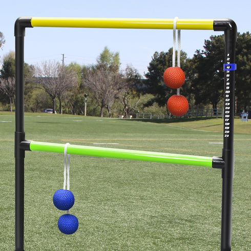 Set GoSports Ladder Toss Bolo Replacement - Kid Safe Soft Rubber or Hard Golf Balls