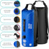Waterproof Dry Bag, Dry Sack with Clipped Roll Top, Keep Gear Safe & Dry for Camping, Boating, Kayaking