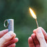 SURVIVE Permanent Match Metal, 2 Pack, Reusable Survival Fire Starter Lighter, Emergency Waterproof Keychain Kit.