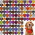 Paterr 100 Pieces Dog Bandanas Bulk Halloween Pet Handkerchief Soft Dog Triangle