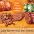 12 Oz (Pack 3) Happy Howie's Soft Meat Roll Treat - Soft Dog Food Rolls, Natural Ingredients, For All Dogs, Made In USA