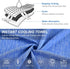 Pleneal 6 Pack (40"x12"), Cooling Towels - Cooling Towel Ice Gym Towels for Working Out, Microfiber Cooling Towels
