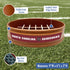 NCAA Super-Bowl South Carolina Gamecocks Slow Feeder Dog Bowl, Non-Slip Pet Bowl for Healthy Digestion