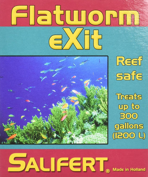 Salifert Flatworm eXit Aquarium Treatment, 10ml for 300 Gallons