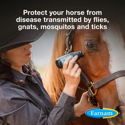 Farnam Endure Roll-On Fly Repellent for Horses, 3 Ounces, for Sensitive Areas