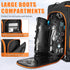 Gelindo 55L Waterproof Ski Boot Bag Backpack, Multi Compartments for Equipment Gear