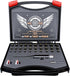 Professional Tactical Laser Boresighter Kit with 30 Adapters for Multiple Caliber Bore Sighting