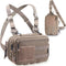 Tactical Chest Rig Bag for Concealed Carry, Molle Pouch IFAK EMT Medical Organizer for Outdoor Activities