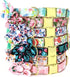 Beirui Cute Girl Dog Collars, Floral Patterns for Small Medium Large Dogs, Wedding Holiday (L: Neck 17-25", Pink)