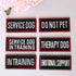 12 Pieces Removable Tactical Dog Harness Patches, Service Dog Vest Patches Do Not Pet & Emotional Support