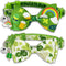 Pohshido 2 Pack St. Patrick's Cat Collar with Bow Tie and Bell, Breakaway Lucky Irish Shamrock Collar for Male and