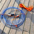 24 20 12 Palmyth Wire Grid Bottom Crab Nets Two Ring Crab Kit with Harness and Bait Clip X X