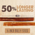 (6" 10 Pack) Mighty Paw Naturals Bully Sticks for Small & Medium Dogs - Grass Fed Beef Chews. Bully Sticks for Large
