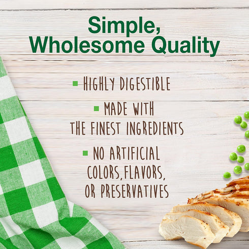Nylabone Healthy Edibles Natural Dog Chews, Chicken Flavor Treats for Dogs, Small/Regular (3 Count)