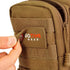 Go Time Gear Molle Water Bottle Holder, Tactical Canteen Pouch for Backpacks, Fits Up to 40 oz.