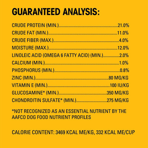 PEDIGREE Small Dog Adult Complete Nutrition, Roasted Chicken, Rice & Vegetable Flavor, 3.5 lb