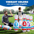 Set JOYIN Giant Inflatable Bowling for Kids and Adults, Christmas Birthday Party Games, Kids Education Motor Skills