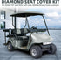 Golf Cart Seat Covers for EZGO TXT and RXV, Breathable Washable Sandwich Mesh Air Spacer, Renew Your Cart